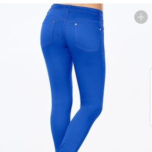 Venus Stretch Skinny Jean's Size 14 Cobalt blue